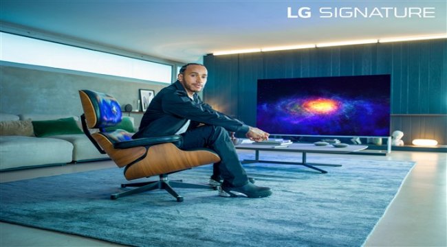 Lewis Hamilton LG SIGNATURE marka elçisi oldu