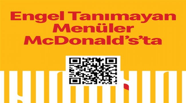 McDonald’s lezzetleri görme engelliler için seslendirildi