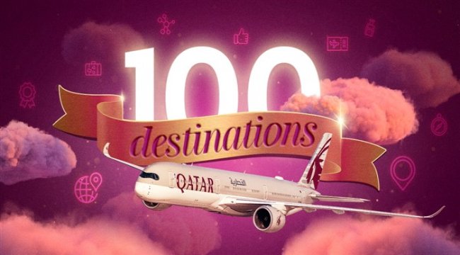 Qatar Airways uçuş ağını 100 noktaya çıkarıyor
