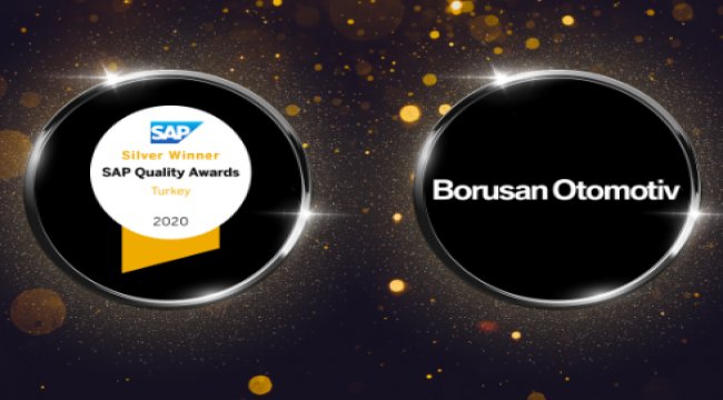 SAP Türkiye kalite ödülleri’nde Borusan Otomotiv’e gümüş ödül