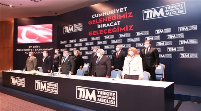 TİM “Cumhuriyet Geleneğimiz, İhracat Geleceğimiz” sloganıyla Cumhuriyet Bayramı’nı kutluyor