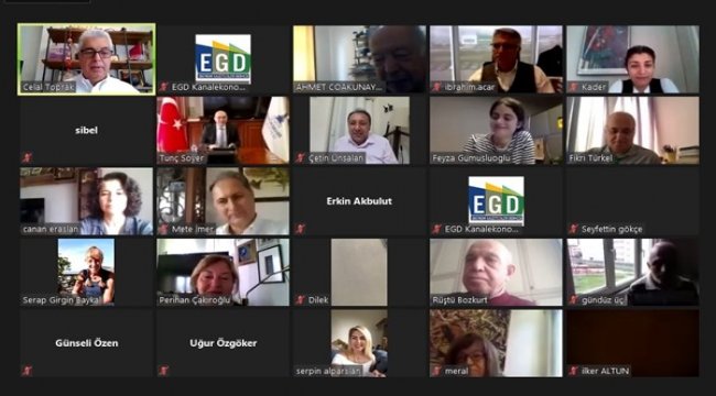 Tunç Soyer EGD üyelerine yerel kalkınmayı anlattı