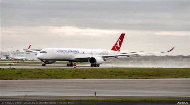 Türk Hava Yolları, ilk Airbus A350 XWB siparişini teslim aldı