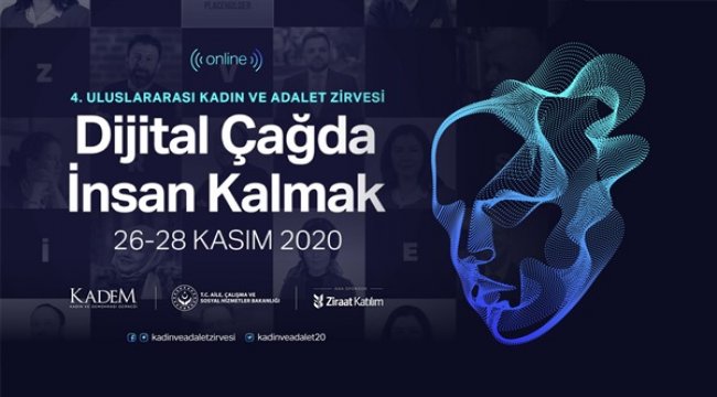 4. Uluslararası Kadın ve Adalet Zirvesi 26-28 Kasım'da online yapılacak
