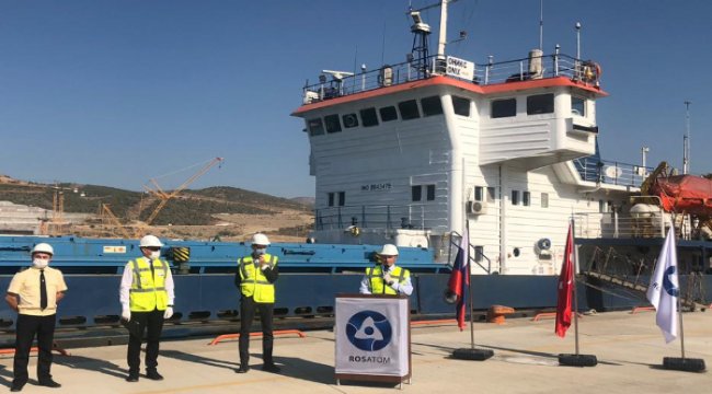 Birinci ünitenin reaktör basınç kabı Akkuyu NGS'ye ulaştı