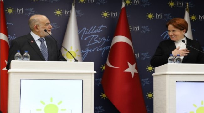 Karamollaoğlu, Meral Akşener’i ziyaret etti