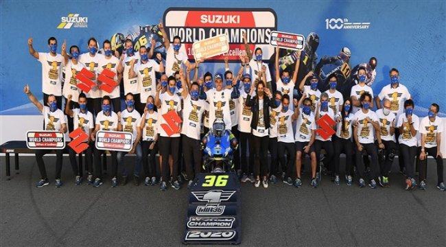 Suzuki 20 yıl aradan sonra MotoGP’de şampiyon