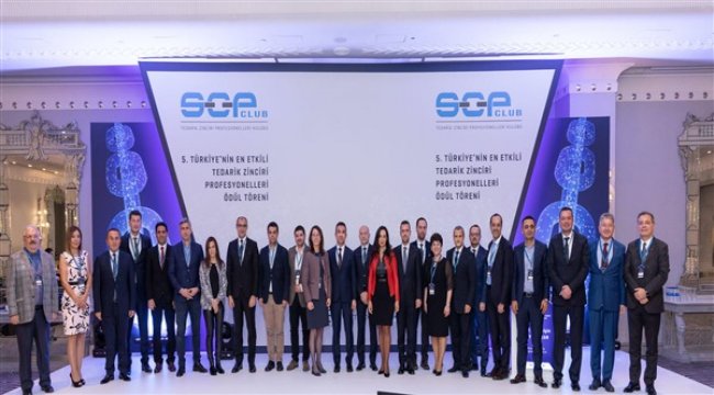 Tedarik Zincirinin başarılı isimleri ödüllerine kavuşuyor