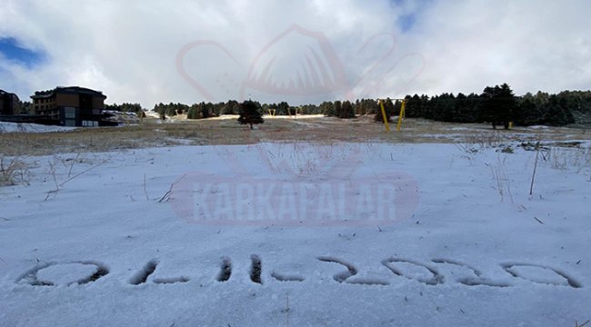 Uludağ’a sezonun ilk karı düştü