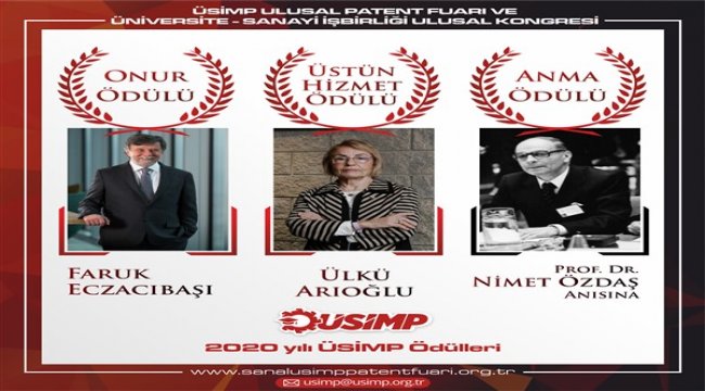 Üniversite-Sanayi İşbirliğine Katkı Ödülleri sahiplerini buldu