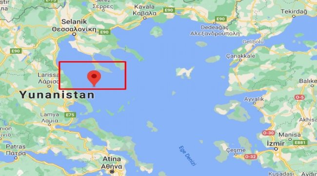 Yunanistan'da deprem