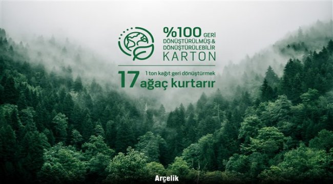 %100 geri dönüştürülmüş ve geri dönüştürülebilir ürün kutuları