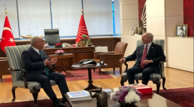 Aksakal'dan, CHP Genel Başkanı Kılıçdaroğlu’na ziyaret