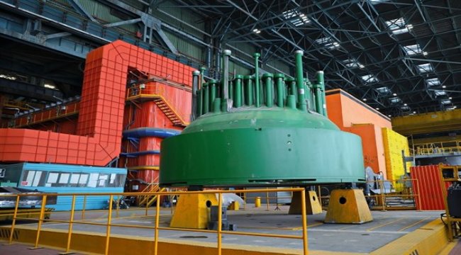 Atommash, Akkuyu NGS’nin birinci ünitesi’ne ait reaktörün kapağını üretti
