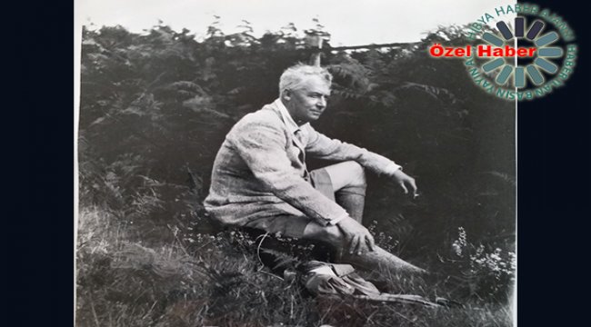 Cephede Atatürk ile sohbet eden İngiliz esir
