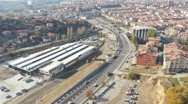 Hasköy Köprülü Kavşağı tam gaz ilerliyor