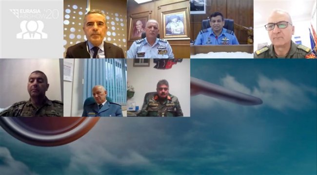 Hava Kuvvetleri Komutanları yuvarlak masa toplantısı Eurasia AirShow’da