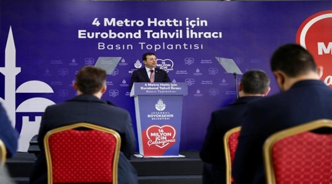 İBB’den 33 yıl sonra bir ilk: 580 milyon dolarlık Eurobond tahvil ihracı