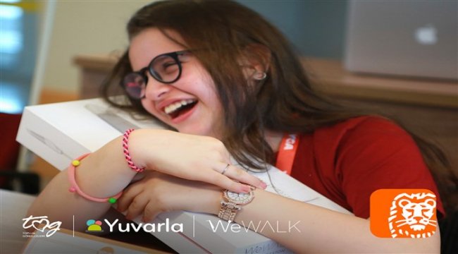ING’den görme engelli öğrencilere WeWALK akıllı baston desteği