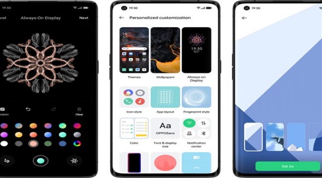OPPO'nun yeni işletim sistemi arayüzü ColorOS 11 Türkiye'de