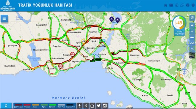 Sokağa çıkma yasağına dakikalar kaldı ancak İstanbul’da trafik bitmedi