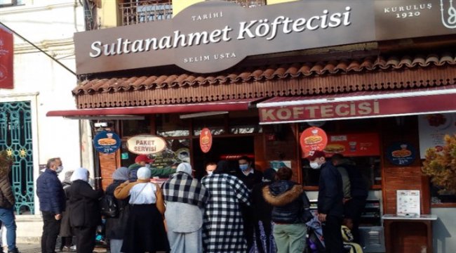 Sultanahmet Köftecisi’nden pandemide turizme katkı