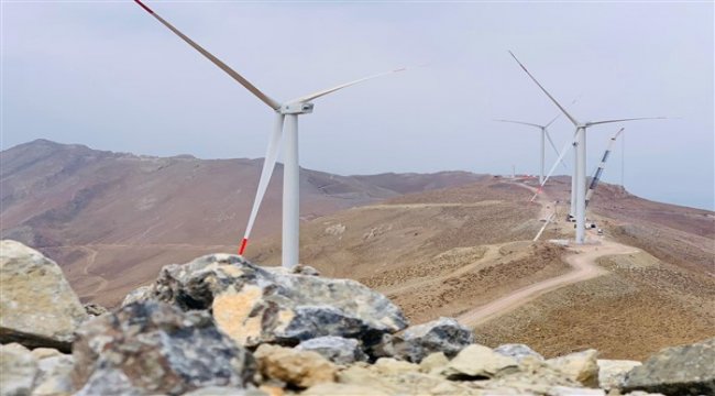 Türkiye’nin en doğusunda, en yüksek rakımlı RES’i kuruldu