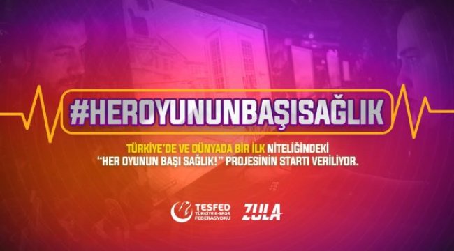 Türkiye’nin ilk esporcu sağlığı projesi hayata geçiyor