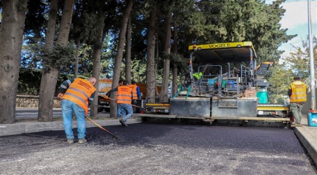 Yasaklar fırsata çevrildi asfalt mesaisi hız kazandı