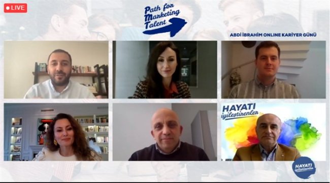 Abdi İbrahim pazarlama yetenek programı, online kariyer gününde tanıtıldı