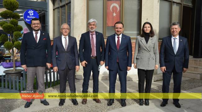 AK Parti’den Gazeteciler Cemiyetine ziyaret
