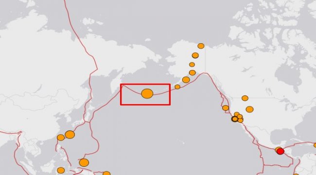 Alaska’da şiddetli deprem