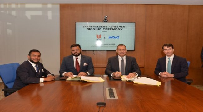 Aygaz ve United Enterprises Bangladeş’in Aygaz’ı için son imzayı attı
