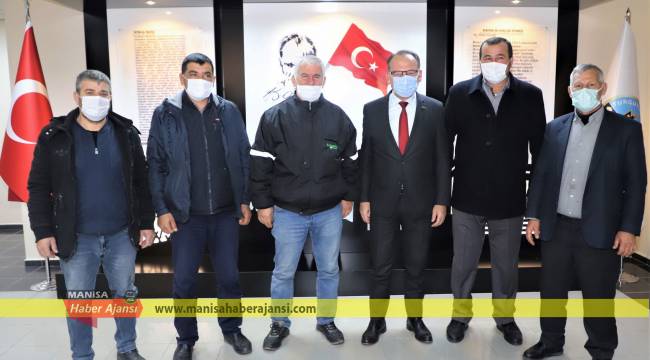 Başkan Çetin Akın’a Teşekkür Ziyaretleri