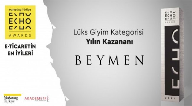 Beymen.com'a lüks giyim kategorisinde birincilik ödülü