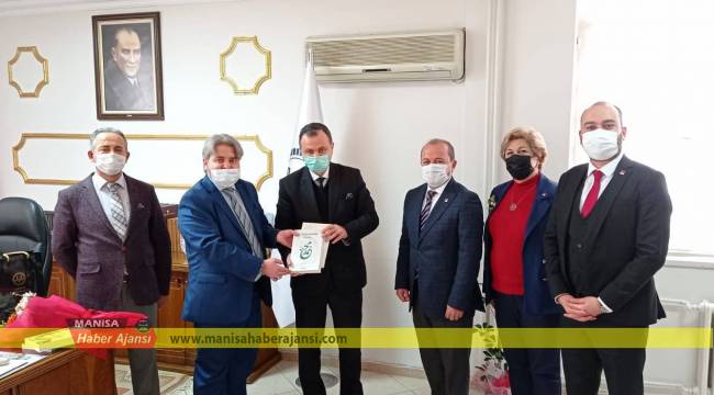CHP'li Balaban Müftü Soykök'ü ziyaret etti