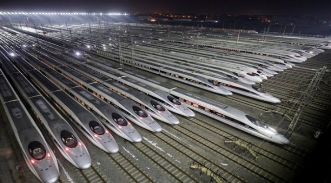 Çin, 2021’de demiryolu ağını 187 bin 900 kilometreye çıkaracak