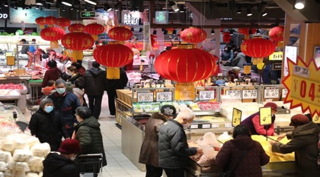 Çin’de yılbaşı tatilinde tüketim canlandı