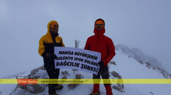 Dağcılarımız Zirvede