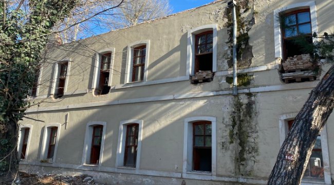Divanhane`deki çalışma durduruldu