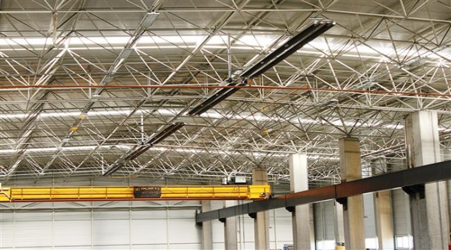 Endüstriyel tesisleri ısıtırken, enerjiyi boşa harcamayın