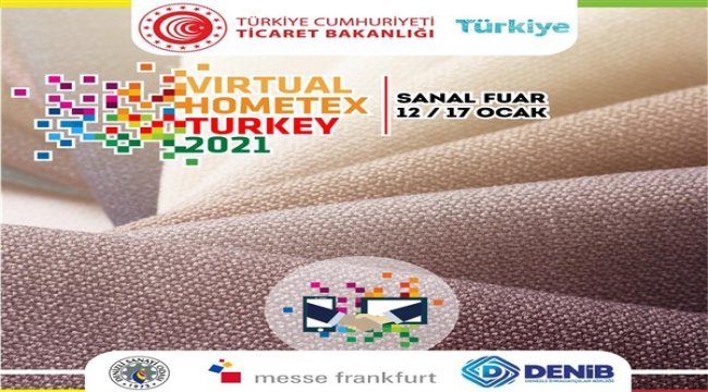 Ev tekstili sektörü yeni yıla sanal fuarla başlıyor
