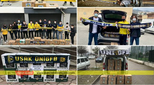 Genç Fenerbahçelilerden yardım kampanyasına destek