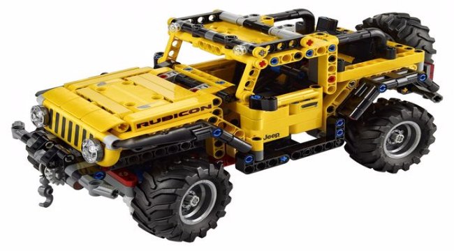 LEGO®’nun ilk Jeep SUV modeli olan LEGO® Technic Jeep Wrangler