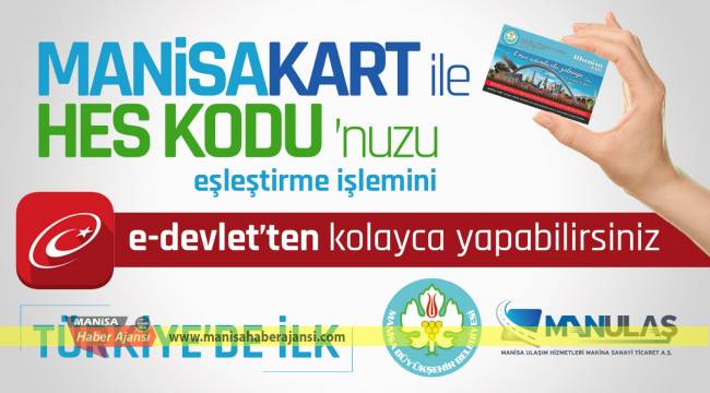 Manisa Karta HES Kodunuzu Tanımlamak Artık Çok Kolay