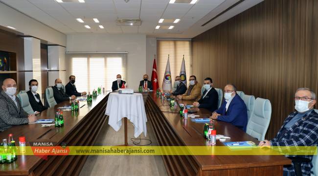 MHP GRUP BAŞKANVEKİLİ ERKAN AKÇAY MANİSA TSO’YU ZİYARET ETTİ