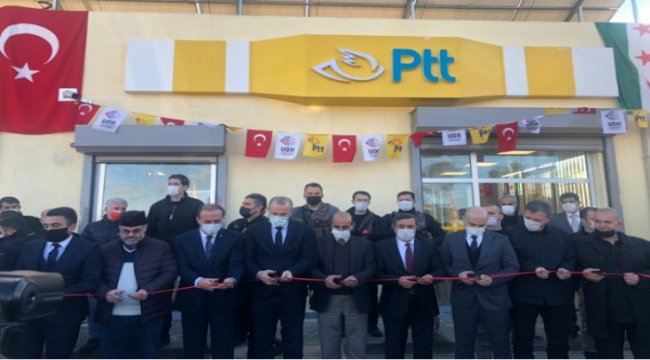 PTT AŞ’den Tel Abyad’da yeni hizmet noktası
