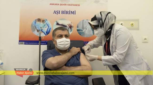 Sağlıkçılar aşılanmaya başladı