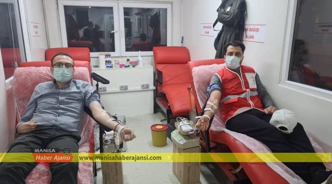 Salihli'de 235 ünite kan bağışı toplandı