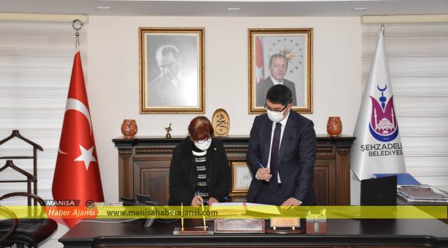 ŞEHZADELER BELEDİYESİ’NDE İMZALAR ‘CANLAR’ İÇİN ATILDI
